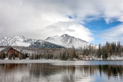 Strbske Pleso Lake In Winter High Tatras Slovakia Stock Photo Image