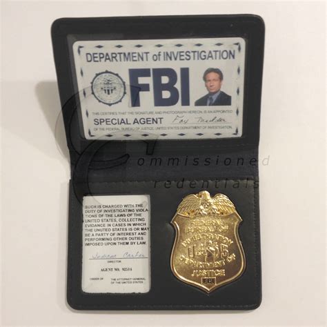 Fbi Wallet Commissioned Credentials