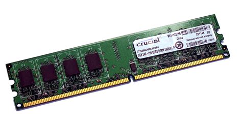 Crucial Memoria Ram Ddr2 2gb 800mhz Pcserver Ct25664aa800 Alca