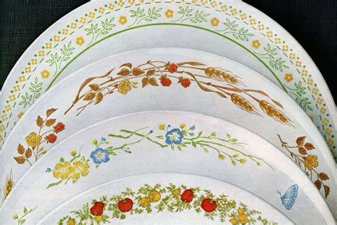 Corelle Luncheon Plates Set Of 6 Replacement Vintage Rose Pattern