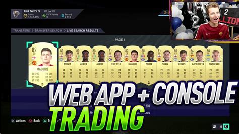 Fifa 21 Web App And Console Trading Method Youtube