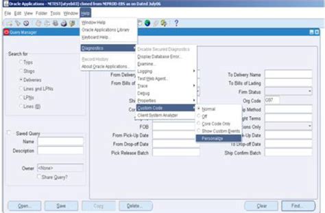 Oracle Form Personalization An Approach To Oracle Forms Personalization