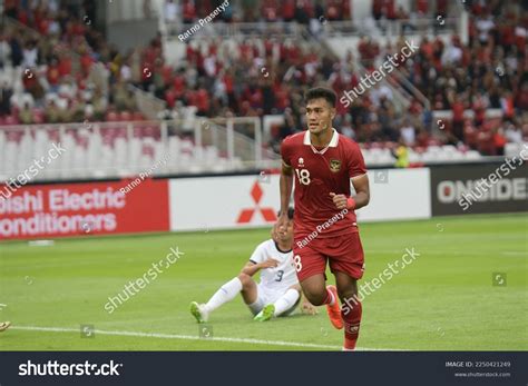 Muhammad Rafli Indonesia National Football Team Stock Photo 2250421249