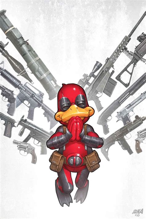 Deadpool The Duck 2017 4 Of 5 Deadpool Marvel Comics Deadpool Art