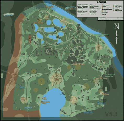 Sola Mai Tarkov Woods Map Guide