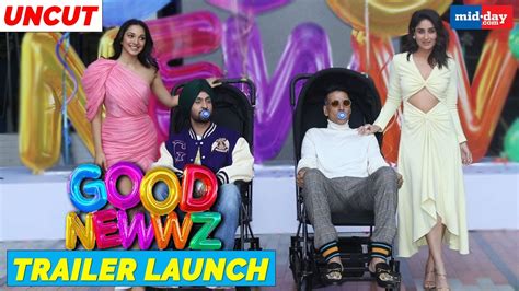 Good Newwz Trailer Launch Akshay Kumar Kareena Kapoor Khan Diljit