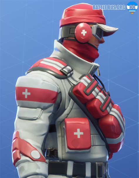 Triage Trooper Outfit Support Squadron Set Fortnite News Skins