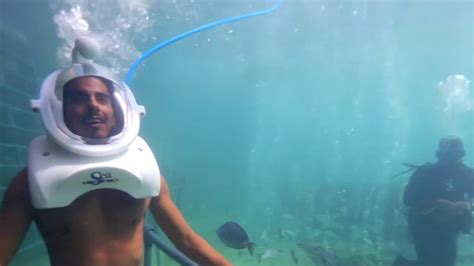 Walk Underwater With Sea Trek Youtube