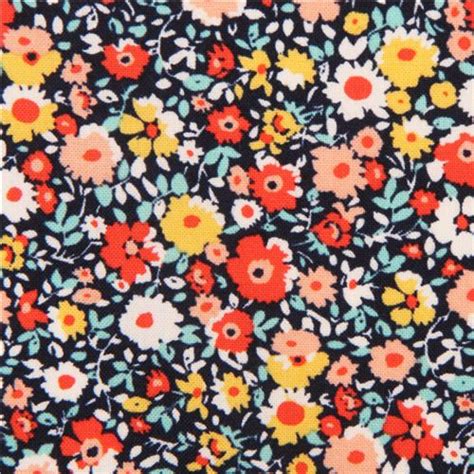 Download floral pattern stock vectors. navy blue mini flowers pattern fabric Timeless Treasures ...