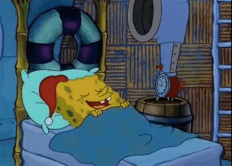Spongebob Sleeping In Bed