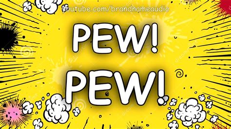 Pew Pew Pew Sound Effects Youtube