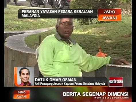 Tanggungjawab seseorang pesara atau penerima pencen. Peranan Yayasan Pesara Kerajaan Malaysia - YouTube