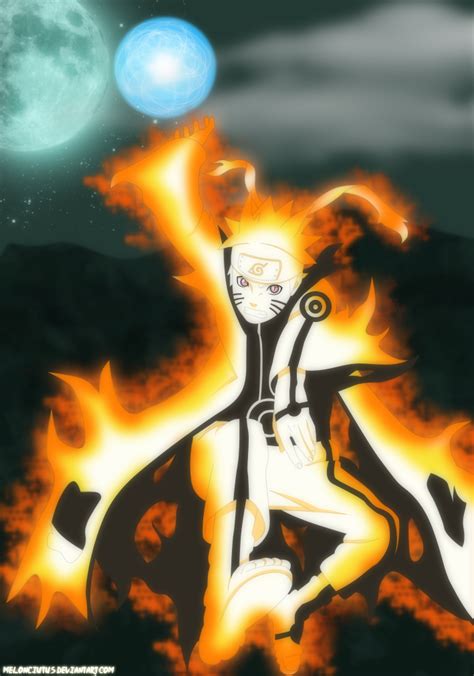 Naruto Kyuubi Mode By Melonciutus On Deviantart