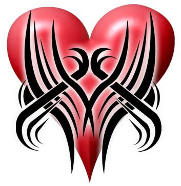 Heart tattoos are a beautiful way to remember loved ones, savor a memory of a past romance or signify a time of brokenness. Tribal Tattoo Designs - How To Design Tribal Heart Tattoos ...