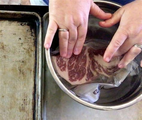If you are short on time, then defrosting steak in the microwave is the quickest option. How To Thaw A Steak Fast • Loaves and Dishes