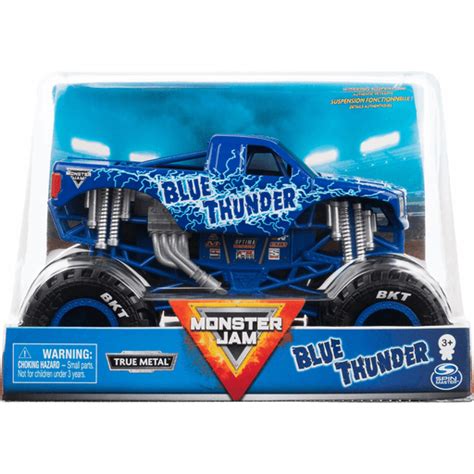Monster Jam Official Blue Thunder Monster Truck Collector Die Cast