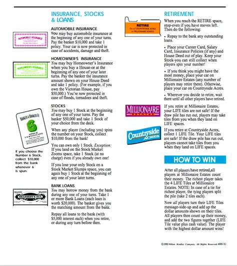 Game Of Life Rules Official Game Rules