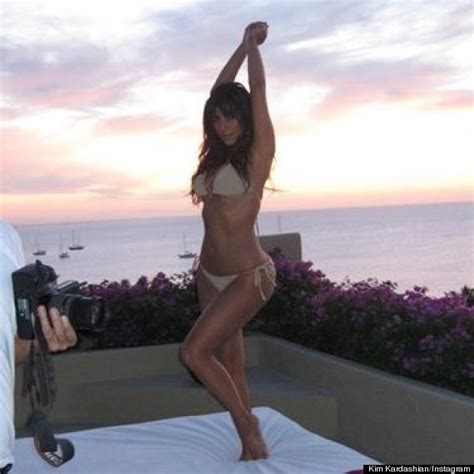 Kim Kardashian Bikini Reality Star Boasts About No Photoshop Shoot
