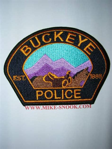 Mike Snooks Police Patch Collection State Of Arizona