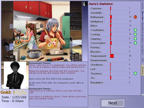 Screenshot Of Slave Maker 3 Windows 2010 Mobygames