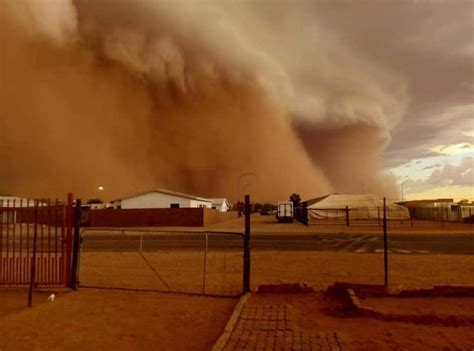 Massive Dust Storm Engulfs Upington