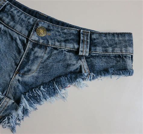 Micro Shorts Denim Daisy Dukes Low Waist Shorts Sexy Women Mini Hot Pants Jeans Ebay