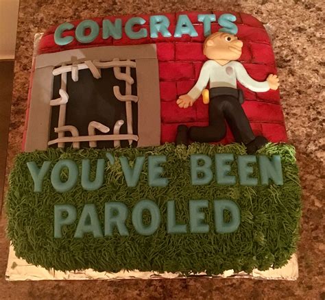 Law enforcement officer retirement plaque wording idea: Probation Officer retirement cake Parole Officer ...