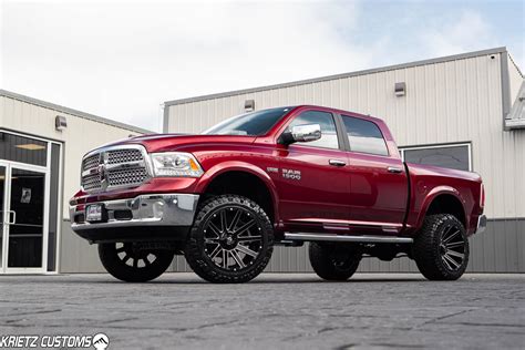 Lifted 2017 Ram 1500 With 6 Inch Rough Country Suspension Lift Kit And