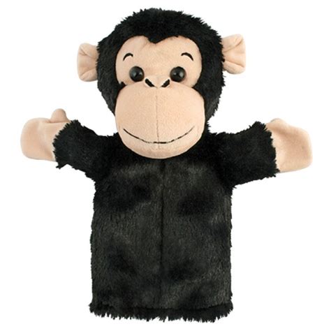 Puppet Pal Chimp 26cm Kidschildren Soft Plush Hand Toy Puppet 3y