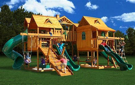 When you've decided it's time for a swing set or trampoline for your family, it's easy to get overwhelmed by options. 17 Best images about Backyard playsets on Pinterest | Play ...