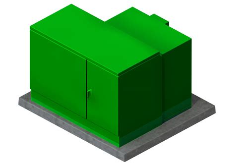 Three Phase Transformer Flat Pads Made From Fibercrete ® By Concast