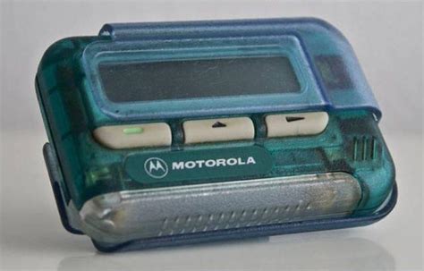Back When Motorola Pagers Were The Way To Communicate Rnostalgia