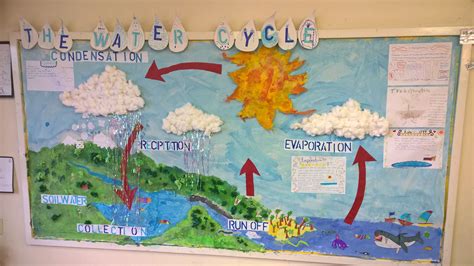 Our Year Four Water Cycle Display Water Cycle Water Cycle Project