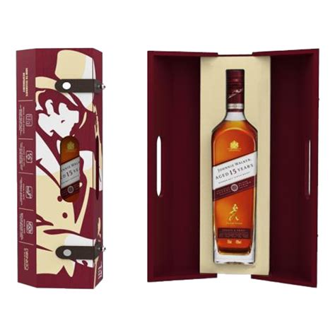 Johnnie Walker Aged 15 Year Old Sherry Wooden Tray Whiskymy