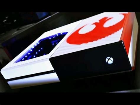 Who doesn't love star wars? "Star Wars X-Wing" Custom Xbox One Console - YouTube