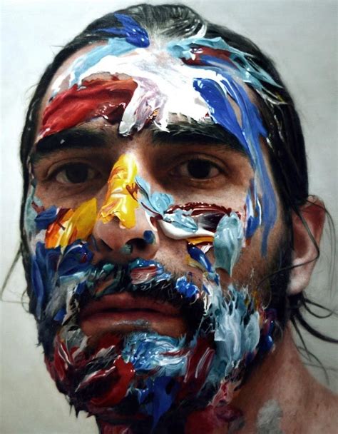 Hyperrealistische Selbstportraits Von Eloy Morales Face Painting