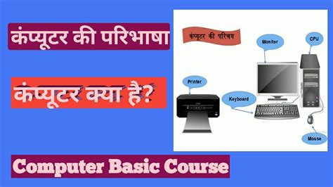 Computer Ki Paribhasha Computer Kya Hai What Is Computer In Hindi