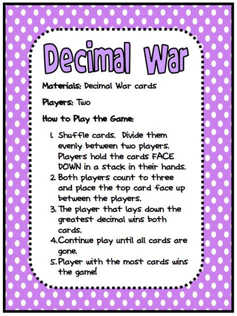 Multiply money is a free benefit for multiply members that gives you access to a savings wallet and a payment wallet. The Best of Teacher Entrepreneurs: FREE MATH LESSON - "Decimal War Card Game"