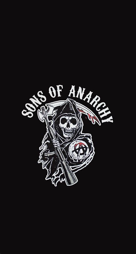 Sons Of Anarchy Logo Wallpapers Wallpaper Cave