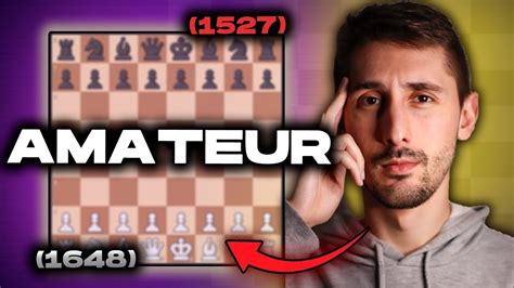 📣 Elo 1648 Vs Elo 1527 Chess ¿cómo Juega Un Aficionado 📣 Youtube