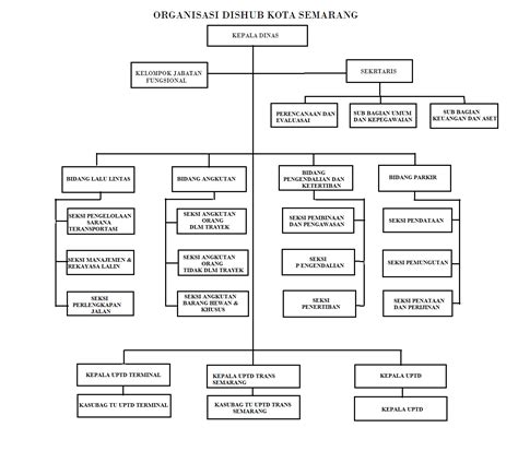 Struktur Organisasi Tupoksi Dinas Perhubungan Kota Ke Vrogue Co