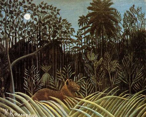 Henri Rousseau Jungle With Lion Picryl Public Domain Media Search