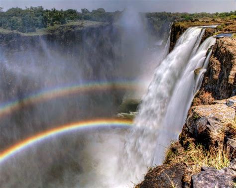 Cool Funpedia Rainbow Over The Highest Waterfall In The World