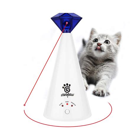 Cat Laser Toy Upgraded Non Handheld Pointer Pet Teasing Automatic