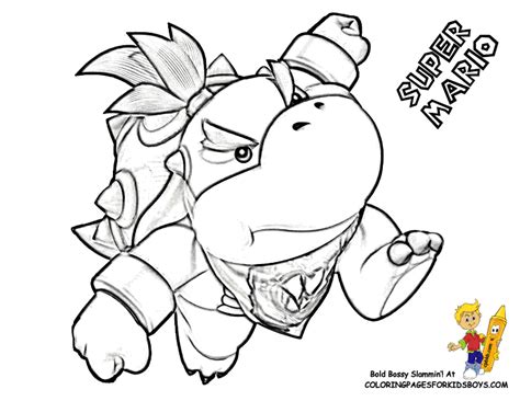 Super Mario Drawing - Coloring Home