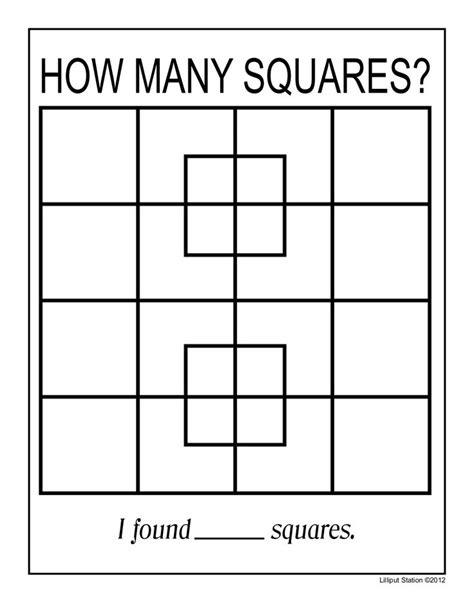 Prefixes and suffixes lesson plans 5th grade. How Many Squares.PDF - Google Drive | Maths puzzles, How many, Math