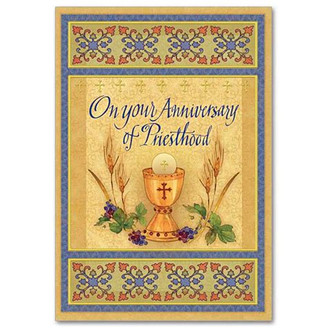 On Your Anniversary Of Priesthood Ordination Anniversary Card