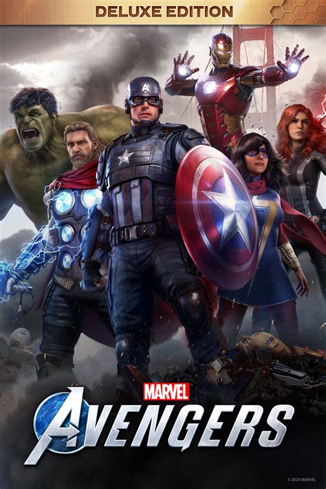 سی دی کی بازی Marvels Avengers Deluxe Edition گیفت کارت گو