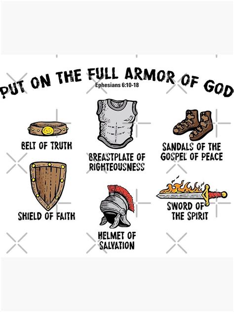 Full Armor Of God Posters Armor Of God Armor Of God Tattoo Belt Of