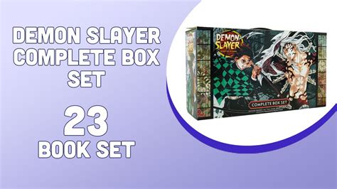 Demon Slayer Complete Box Set At Books2door Youtube